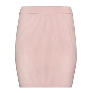 Wilfred Reso ribbed knit pull on mini skirt in pink size XS excellent condition